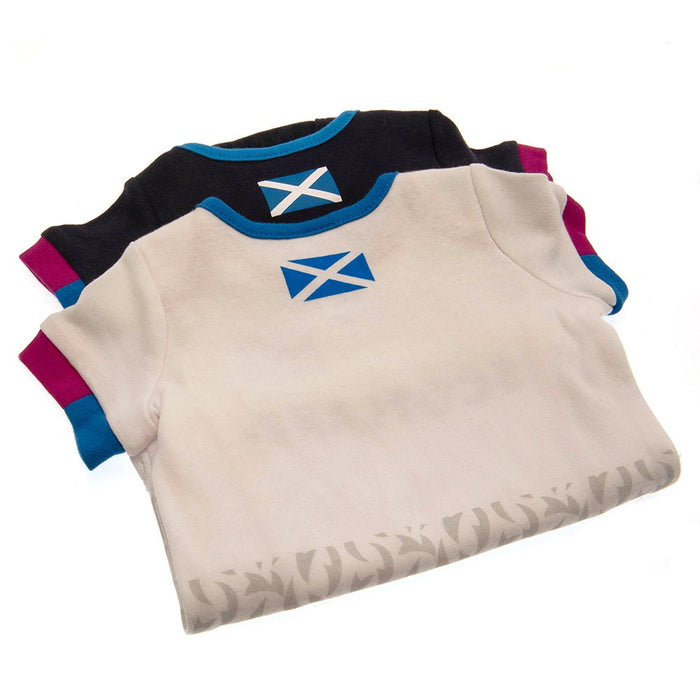 Scotland RU 2 Pack Bodysuit 12-18 Mths PB - Excellent Pick