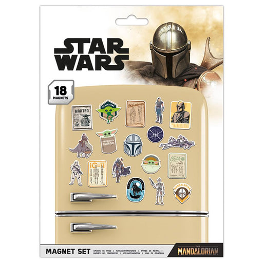 Star Wars: The Mandalorian Fridge Magnet Set - Excellent Pick