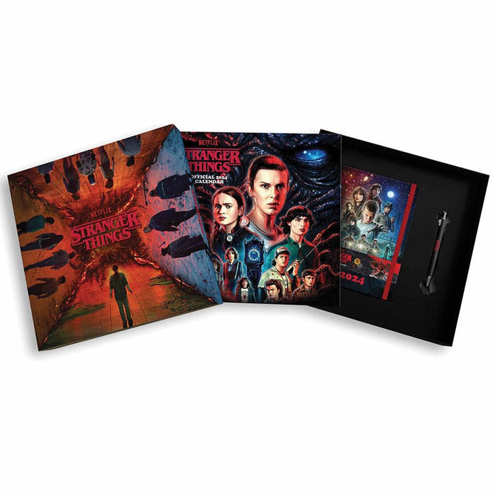 Stranger Things Calendar & Diary Gift Box 2024 - Excellent Pick