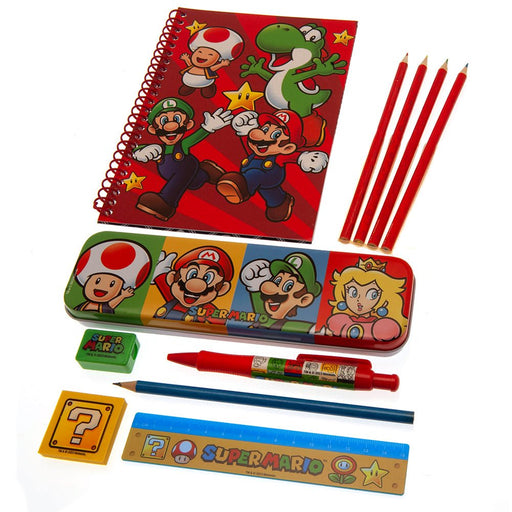 Super Mario Bumper Stationery Set - Excellent Pick