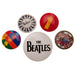 The Beatles Button Badge Set BK - Excellent Pick