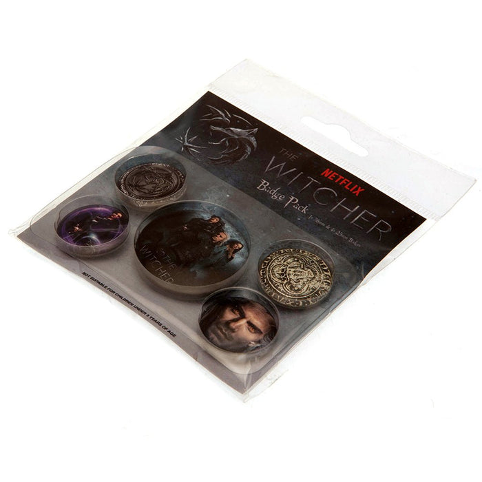 The Witcher Button Badge Set - Excellent Pick