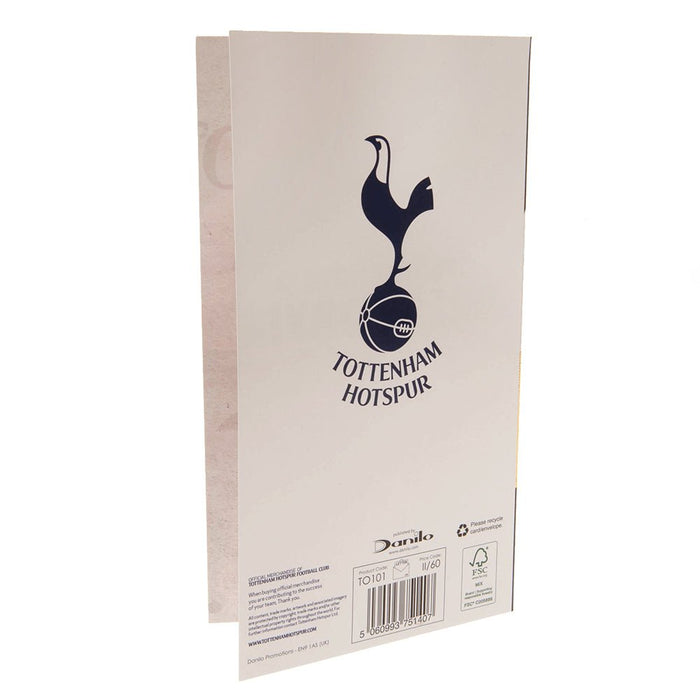 Tottenham Hotspur FC Birthday Card Retro - Excellent Pick