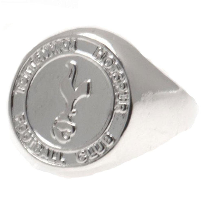 Tottenham Hotspur FC Silver Plated Crest Ring Medium - Excellent Pick