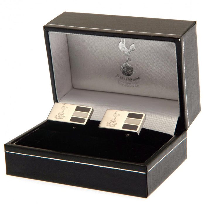 Tottenham Hotspur FC Stainless Steel Stripe Cufflinks - Excellent Pick