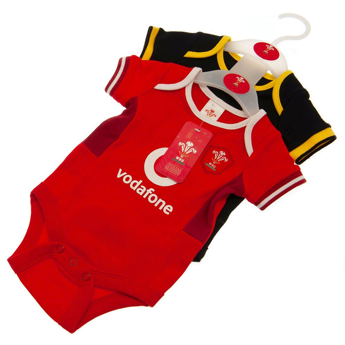 Wales RU 2 Pack Bodysuit 3/6 mths SP - Excellent Pick