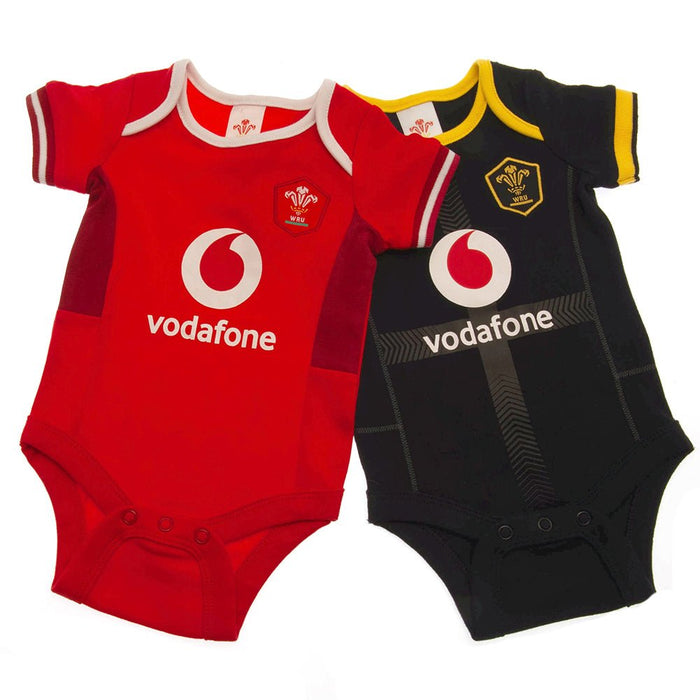 Wales RU 2 Pack Bodysuit 3/6 mths SP - Excellent Pick