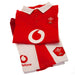 Wales RU Shirt & Short Set 6/9 mths SP - Excellent Pick