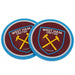 West Ham United Fc 2pk Coaster Set - Excellent Pick