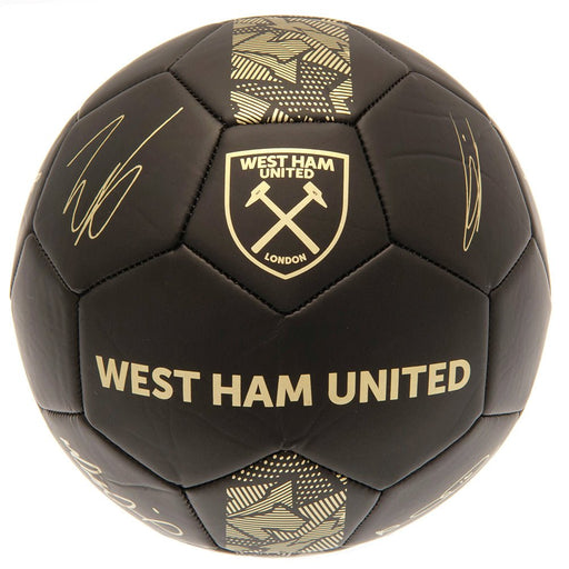 West Ham United FC Football Signature Gold PH - Excellent Pick