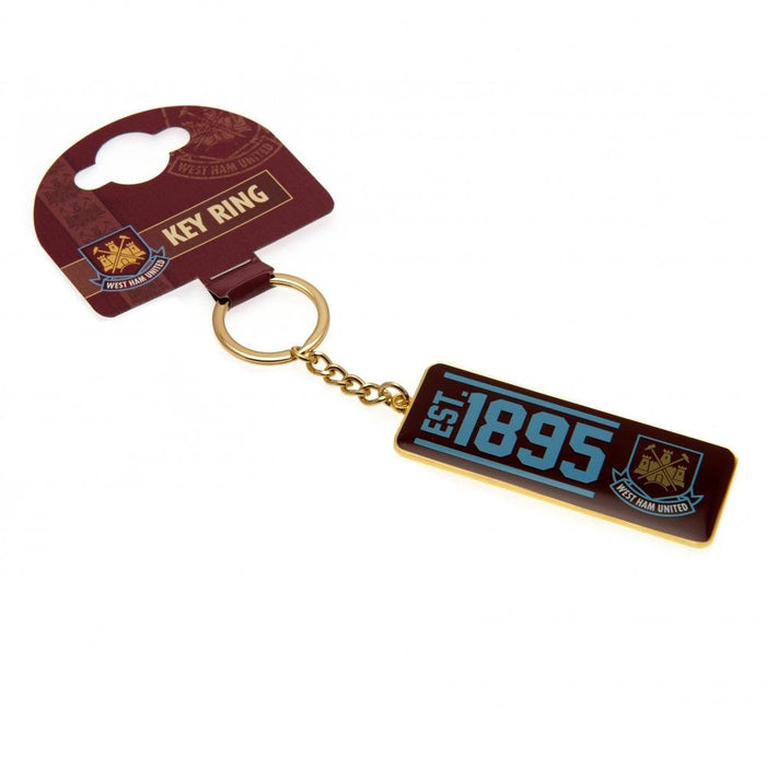 West Ham United FC Keyring EST - Excellent Pick