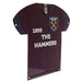 West Ham United FC Metal Shirt Sign - Excellent Pick