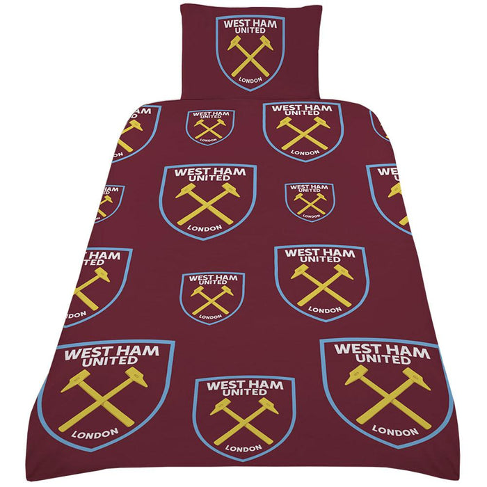 West Ham United FC Single Duvet Set - Excellent Pick