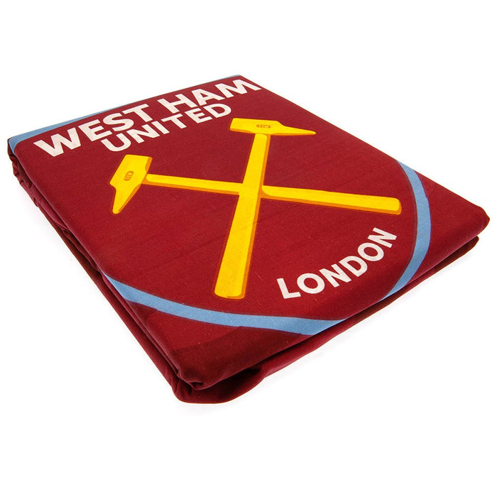 West Ham United FC Single Duvet Set PC - Excellent Pick