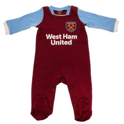 West Ham United FC Sleepsuit 9/12 mths - Excellent Pick