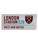 West Ham United FC Street Sign - Excellent Pick