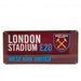 West Ham United FC Street Sign CL - Excellent Pick