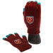 West Ham United FC Touchscreen Knitted Gloves Junior - Excellent Pick