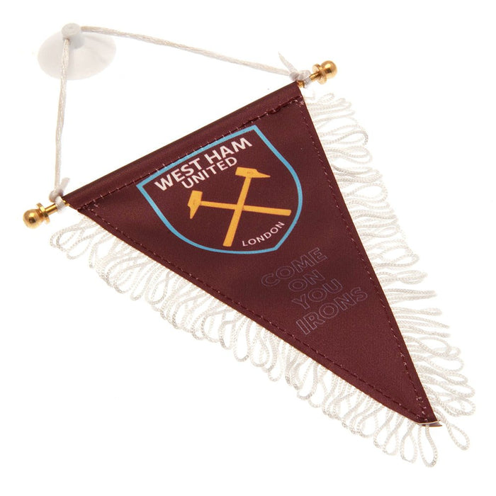 West Ham United FC Triangular Mini Pennant - Excellent Pick